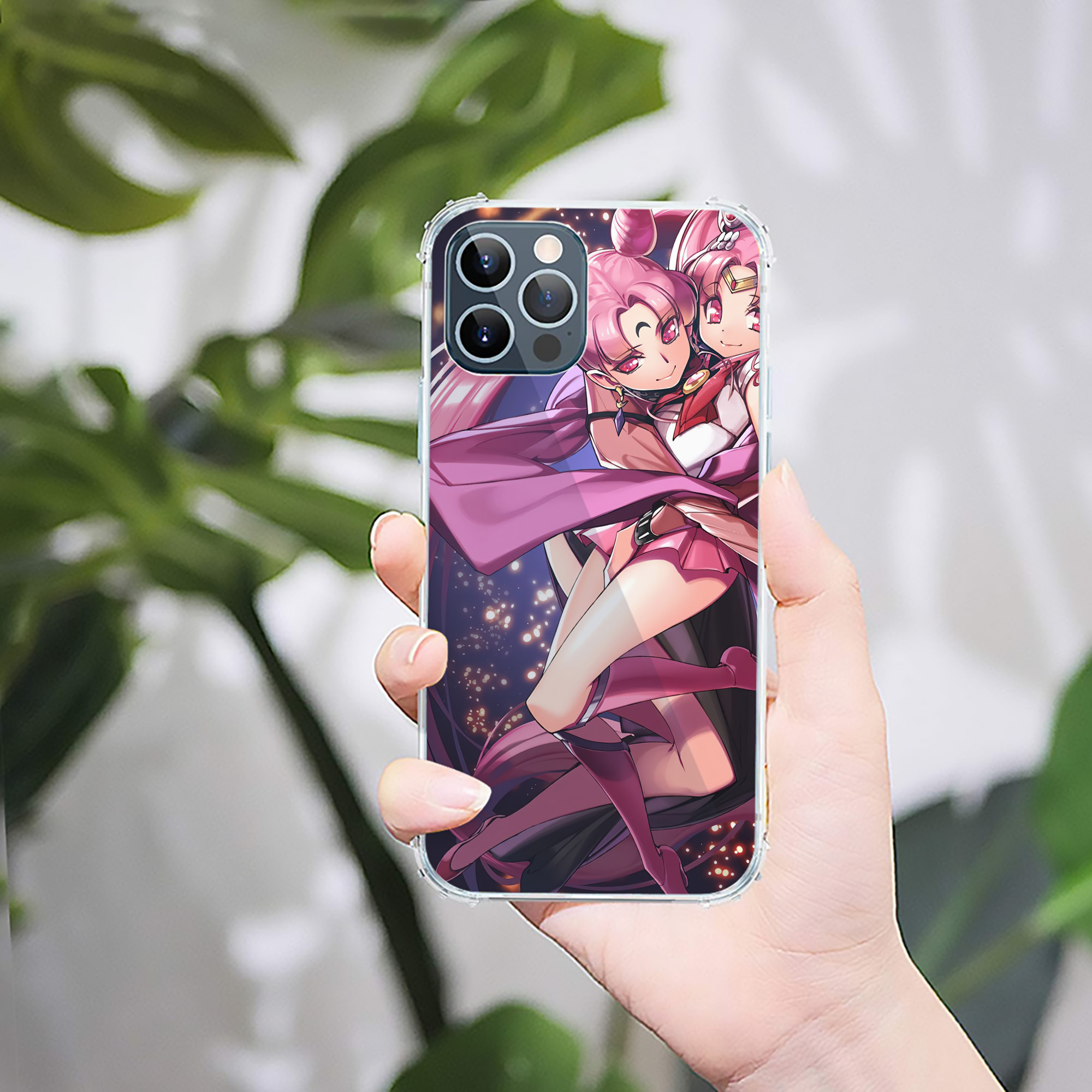 （画像用） 美少女戦士セーラームーン Sailor Moon 【iPhone 12シリーズ対応】透明スマホケース（クリアソフトケース）